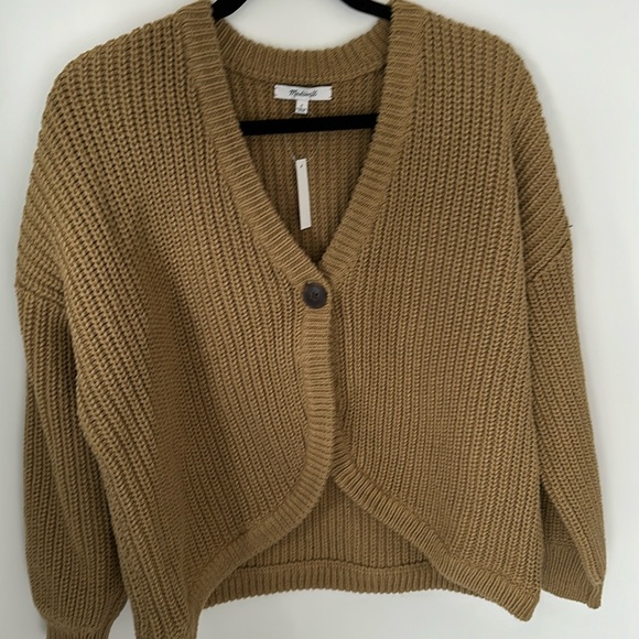 Madewell Shirttail Cardigan Sweater in S, NWT - Picture 6 of 7